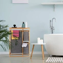 Meuble à Linge En Bambou -Komar || Wenko || Amadeus Soldes Magasin 4694f36061d148ab8024b98fa67c1810