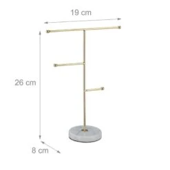 Porte-bijoux Doré -Komar || Wenko || Amadeus Soldes Magasin 479963c8264e41779a318a16f058bca6