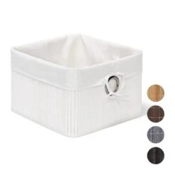 Corbeille Panier De Rangement Bambou -Komar || Wenko || Amadeus Soldes Magasin 485230de7c49485b94f7db8110c77342