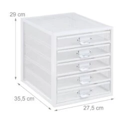 Boîte De Rangement Avec 5 Tiroirs -Komar || Wenko || Amadeus Soldes Magasin 499df2154e9b4998bb5d9cd1e8898c73