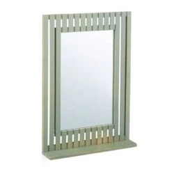 Miroir Mural En Bambou