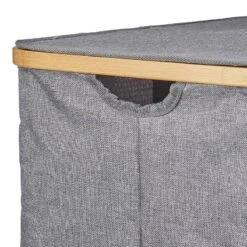 Panier à Linge 2 Compartiments Gris -Komar || Wenko || Amadeus Soldes Magasin 4aa448456c8946ff9c4805bf37450264