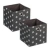 Lot De 2 Bacs De Rangement étoiles -Komar || Wenko || Amadeus Soldes Magasin 4b789b5466f54238b15e02944f51f48f