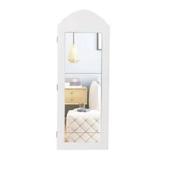 Armoire à Bijoux Miroir 32x95x9cm Blanc -Komar || Wenko || Amadeus Soldes Magasin 4b86932c3d004ed3bc59be71a3238771