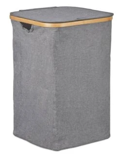 Panier à Linge Tissu Bambou