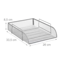 Corbeille à Courrier Noire En Lot De 5 -Komar || Wenko || Amadeus Soldes Magasin 4ed318641c4a4c639d83dea3db159a45