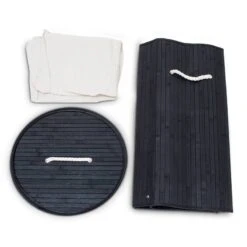 Lot De 12 Paniers à Linge Bambou Ronds -Komar || Wenko || Amadeus Soldes Magasin 4edb6402801042f38b3d752be0f151ea