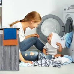 Lot De 3 Paniers à Linge Bambou Blanc -Komar || Wenko || Amadeus Soldes Magasin 4f99979d2c954f588d7a6be73427a554