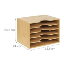 Organiseur De Documents En Bambou -Komar || Wenko || Amadeus Soldes Magasin 4fe20534727c455e8839542ccb76525b