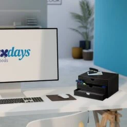 Organiseur à Tiroirs En Similicuir -Komar || Wenko || Amadeus Soldes Magasin 50d17735ef874510a88883667ae5e068