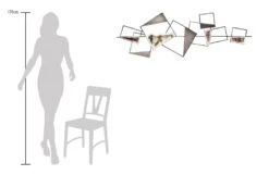 Sculpture Murale Métal Stabilité -Komar || Wenko || Amadeus Soldes Magasin 50d51915f70c494893db25a94f12d8b4