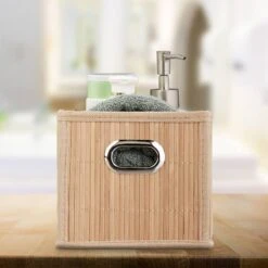 3x Paniers De Rangement En Bambou étroit -Komar || Wenko || Amadeus Soldes Magasin 531c01c67b8b40d0bd533038638486a8 2