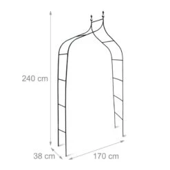 3x Arches à Rosiers En Métal Avec Boules -Komar || Wenko || Amadeus Soldes Magasin 543ff613c73540388844ca4edbd2f1b6