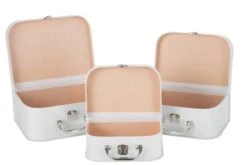 Set De 3 Valises Naissance Ourson Blanc -Komar || Wenko || Amadeus Soldes Magasin 55677f18c0344e97a2f69465839deceb