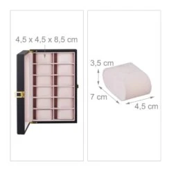 Ecrin Montres 12 Boîtiers -Komar || Wenko || Amadeus Soldes Magasin 5572d7810f2f49a3be1924e279d51c6d