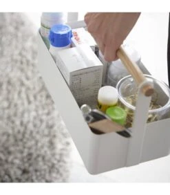 Yamazaki Panier De Rangement Avec Poignée En Bois -Komar || Wenko || Amadeus Soldes Magasin 55ce64cfc1c14d77a6db594b576de123