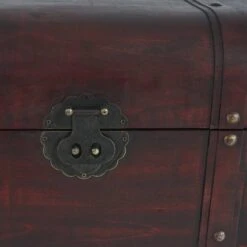 Coffre Bois Valence Style Antique Rond -Komar || Wenko || Amadeus Soldes Magasin 564488f7e0b24aa18d388593d35c2576