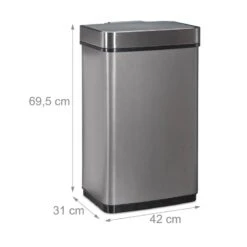 1 Poubelle Avec Senseur 60 L -Komar || Wenko || Amadeus Soldes Magasin 58299719f1604735ad5161bc6b671a74
