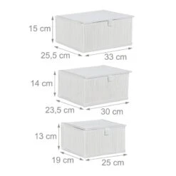 Lot De 12 Paniers De Rangement En Bambou -Komar || Wenko || Amadeus Soldes Magasin 59e4616326a04a36838eda9b80a6282e 1