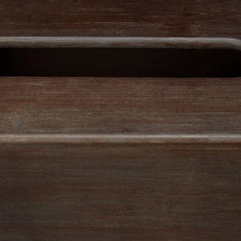 Boîte à Mouchoirs En Bambou Marron Foncé 9 Boîte à Mouchoirs En Bambou Marron Foncé – Image 7