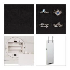 Armoire Bijoux Avec LED -Komar || Wenko || Amadeus Soldes Magasin 5c13d182923f4874a779b86ecbc7ed62