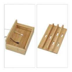 Station De Recharge En Bambou -Komar || Wenko || Amadeus Soldes Magasin 5c817c886aeb4fc9be3cd489bb2ad86e