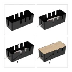 Boîte Cache-câbles Avec Couvercle Bois -Komar || Wenko || Amadeus Soldes Magasin 5d2e47483ac44331b6592822151ef97a