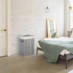 2x Panier Lessive Bambou Rectangulaire -Komar || Wenko || Amadeus Soldes Magasin 5ea9c7e5303d44e0a3c1d8634fd99981