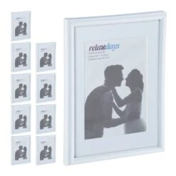 Lot De 10 Cadres Photo 13 X 18 Cm Argent -Komar || Wenko || Amadeus Soldes Magasin 5ff4b3813d5a4a5a84fa37798d327818