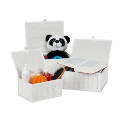 Lot De 3 Paniers De Rangement En Bambou -Komar || Wenko || Amadeus Soldes Magasin 5ffd68f76fee4751b2cf04589fe0d8ca