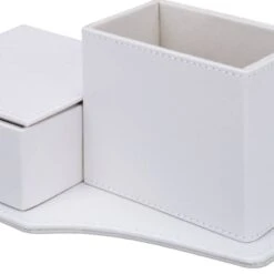 Organiseur De Bureau En Cuir Artificiel -Komar || Wenko || Amadeus Soldes Magasin 609a952d7cd341c387d2a8a2dbe0e464