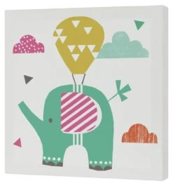 Elephant Parade Toile 27x27 Cm