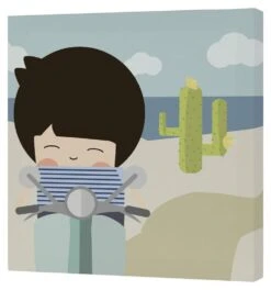 Summer Time Toile 27x27 Cm