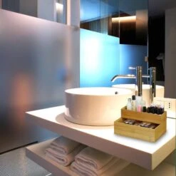 1x Boîte De Rangement Bambou Nature -Komar || Wenko || Amadeus Soldes Magasin 6587d65af6864cf5813e1e46e7510f19