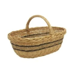 Panier à Champignons En Osier Buff