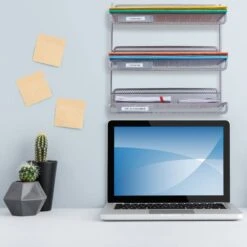 Rangement à Documents Métal 3 Casiers -Komar || Wenko || Amadeus Soldes Magasin 6751ddadd6d54ef59d058db2860a8d3a