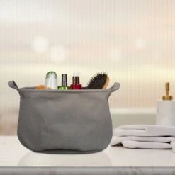 Boîte De Rangement Ronde Avec Poignées -Komar || Wenko || Amadeus Soldes Magasin 683320457a08474bb28bab7ac1df49de