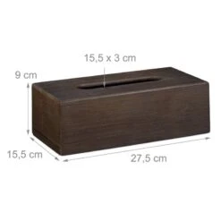 Boîte à Lingettes En Bambou Marron -Komar || Wenko || Amadeus Soldes Magasin 68ae083f9ec945f580fe67db67e3b147