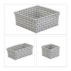 Boîte De Rangement Lot De 4 Paniers -Komar || Wenko || Amadeus Soldes Magasin 690d7eb0ed3944a0b8e560359f2493f8