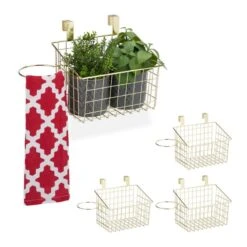 4x Panier Suspension En Métal Cuivre -Komar || Wenko || Amadeus Soldes Magasin 6965acc0011940828a4595e46f9e8d2d