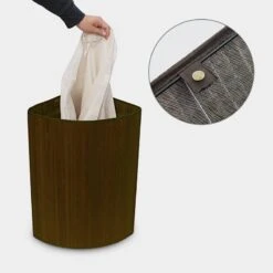 Lot De 3 Paniers à Linge Bambou -Komar || Wenko || Amadeus Soldes Magasin 6a4b2203de7a41a28b56fa1c9b43278f