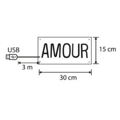 Éclairage Néon Amour -Komar || Wenko || Amadeus Soldes Magasin 6ac9f8fcbd0248d493cbe3448abd9cd4