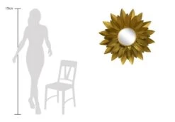 Miroir Mural Sunflower Ring -Komar || Wenko || Amadeus Soldes Magasin 6b220b9cfba74c89bbae80c75c173b29