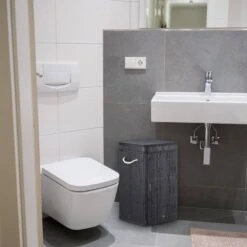 Lot De 3 Corbeilles Linge Bambou Gris -Komar || Wenko || Amadeus Soldes Magasin 6be1e6bfde1c4663bcf5c7c7cca777c2 1