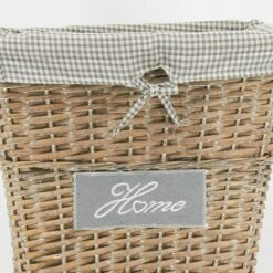 Panier à Linge Home En Osier Et Coton -Komar || Wenko || Amadeus Soldes Magasin 70953c2636f34360a9c51e8145fb4160