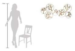 Sculpture Murale Métal Golden Geometry -Komar || Wenko || Amadeus Soldes Magasin 70e4be049fc24fb099079b5ad357f29c