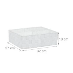 Panier De Rangement Avec 4 Compartiments -Komar || Wenko || Amadeus Soldes Magasin 7192d1c924e9402f9fd89794a092050e