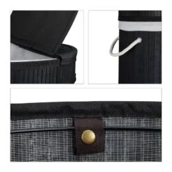 Lot De 2 Corbeilles Bambou Couvercle -Komar || Wenko || Amadeus Soldes Magasin 71e6cb277ba04d1dbc1c579e8261247d