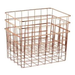 Panier Fil De Fer Lot De 3 -Komar || Wenko || Amadeus Soldes Magasin 7387f9523f1f4157bfbf9e4423e53914