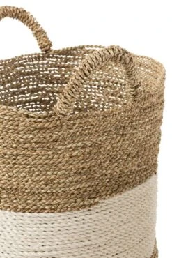 Set De 3 Paniers Zostère Blanc/naturel -Komar || Wenko || Amadeus Soldes Magasin 74edaac7689345d7802e909e8616da4d